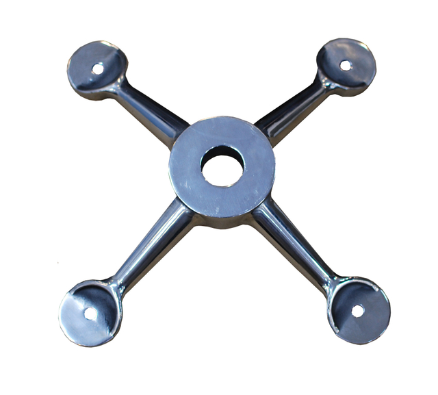 Пауки с навесом из нержавеющей стали/стеклянная стена с четырьмя руками